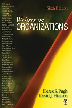 Pugh / Hickson |  Writers on Organizations | Buch |  Sack Fachmedien