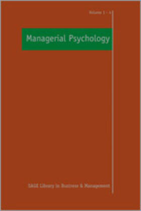 Altman / Bournois / Boje | Managerial Psychology | Buch | 978-1-4129-4490-8 | sack.de