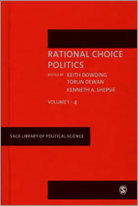 Dowding / Dewan / Shepsle |  Rational Choice Politics | Buch |  Sack Fachmedien