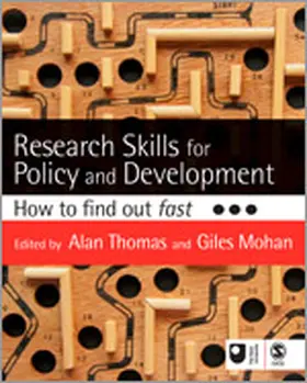 Thomas / Mohan |  Research Skills for Policy and Development | Buch |  Sack Fachmedien