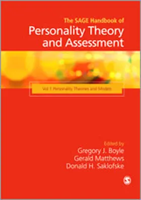 Boyle / Matthews / Saklofske, Ph.D |  The SAGE Handbook of Personality Theory and Assessment | Buch |  Sack Fachmedien