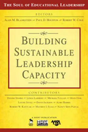 Blankstein / Houston / Cole |  Building Sustainable Leadership Capacity | Buch |  Sack Fachmedien