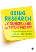 McLeod |  Using Research in Counselling and Psychotherapy | Buch |  Sack Fachmedien