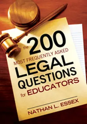 Essex |  The 200 Most Frequently Asked Legal Questions for Educators | Buch |  Sack Fachmedien