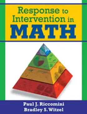 Riccomini / Witzel |  Response to Intervention in Math | Buch |  Sack Fachmedien