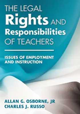 Osborne / Russo |  The Legal Rights and Responsibilities of Teachers | Buch |  Sack Fachmedien