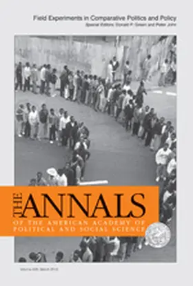 Green / John |  Field Experiments in Comparative Politics and Policy | Buch |  Sack Fachmedien