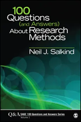 Salkind |  100 Questions (and Answers) About Research Methods | Buch |  Sack Fachmedien