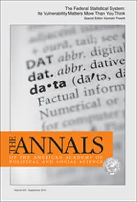 Prewitt |  The Federal Statistical System: Its Vulnerability Matters More Than You Think | Buch |  Sack Fachmedien