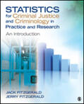 Fitzgerald |  Statistics for Criminal Justice and Criminology in Practice and Research | Buch |  Sack Fachmedien