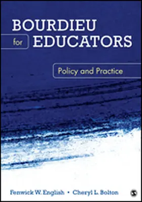 English / Bolton |  Bourdieu for Educators | Buch |  Sack Fachmedien