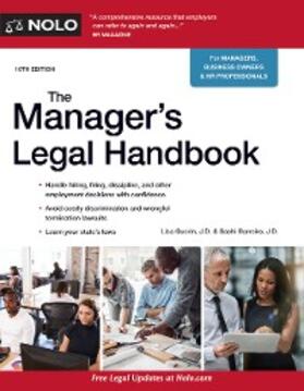Guerin / Barreiro | Manager's Legal Handbook,The | E-Book | sack.de