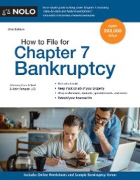 O'Neill / Renauer | How to File for Chapter 7 Bankruptcy | E-Book | sack.de