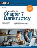 O'Neill / Renauer |  How to File for Chapter 7 Bankruptcy | eBook | Sack Fachmedien