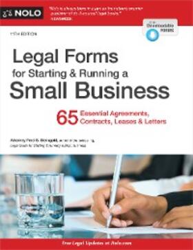 Steingold | Legal Forms for Starting & Running a Small Business | E-Book | sack.de
