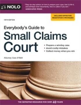 O'Neill | Everybody's Guide to Small Claims Court | E-Book | sack.de