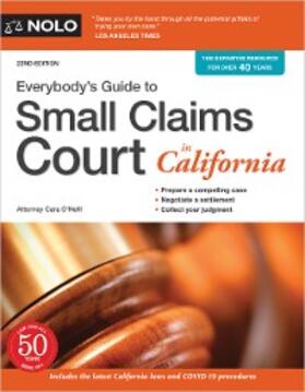 O'Neill | Everybody's Guide to Small Claims Court in California | E-Book | sack.de