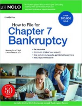 O'Neill | How to File for Chapter 7 Bankruptcy | E-Book | sack.de