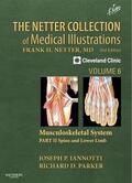 Iannotti / Parker |  The Netter Collection of Medical Illustrations: Musculoskeletal System, Volume 6, Part II - Spine and Lower Limb | Buch |  Sack Fachmedien
