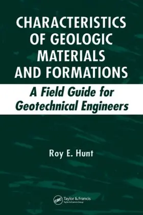 Hunt |  Characteristics of Geologic Materials and Formations | Buch |  Sack Fachmedien