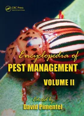 Pimentel, Ph.D. |  Encyclopedia of Pest Management, Volume II | Buch |  Sack Fachmedien