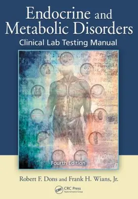 Dons / Wians Jr. | Endocrine and Metabolic Disorders | Buch | 978-1-4200-7932-6 | sack.de