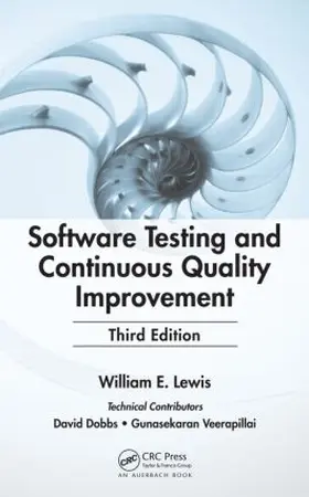 Lewis |  Software Testing and Continuous Quality Improvement | Buch |  Sack Fachmedien