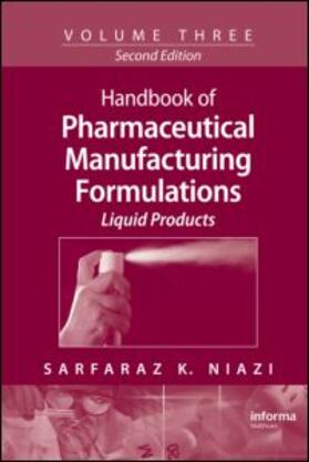 Niazi |  Handbook of Pharmaceutical Manufacturing Formulations | Buch |  Sack Fachmedien