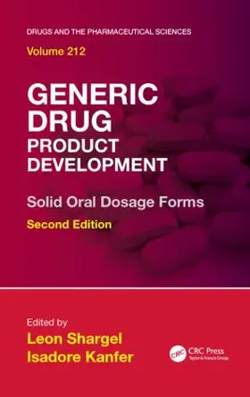 Shargel / Kanfer | Generic Drug Product Development | Buch | 978-1-4200-8635-5 | www.sack.de