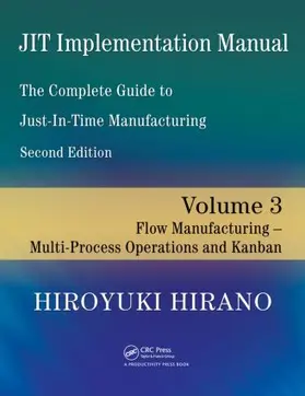 Hirano / Notarangelo |  JIT Implementation Manual -- The Complete Guide to Just-In-Time Manufacturing | Buch |  Sack Fachmedien