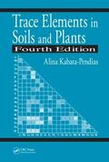 Kabata-Pendias |  Trace Elements in Soils and Plants | Buch |  Sack Fachmedien