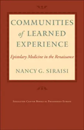 Siraisi |  Communities of Learned Experience | Buch |  Sack Fachmedien
