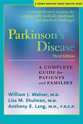 Weiner / Shulman / Lang |  Parkinson's Disease | Buch |  Sack Fachmedien