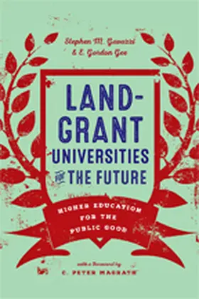 Gavazzi / Gee |  Land-Grant Universities for the Future | eBook | Sack Fachmedien