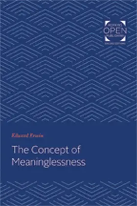 Erwin |  Concept of Meaninglessness | Buch |  Sack Fachmedien