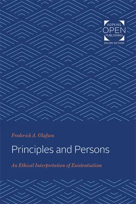 Olafson |  Principles and Persons | eBook | Sack Fachmedien