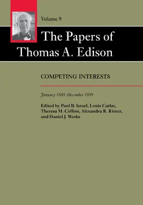 Edison / Israel / Carlat |  The Papers of Thomas A. Edison | Buch |  Sack Fachmedien