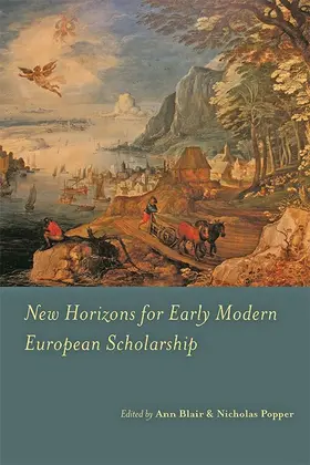 Blair / Popper |  New Horizons for Early Modern European Scholarship | Buch |  Sack Fachmedien