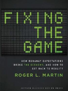 Martin |  Fixing the Game | eBook | Sack Fachmedien