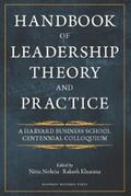 Nohria / Khurana |  Handbook of Leadership Theory and Practice | eBook | Sack Fachmedien