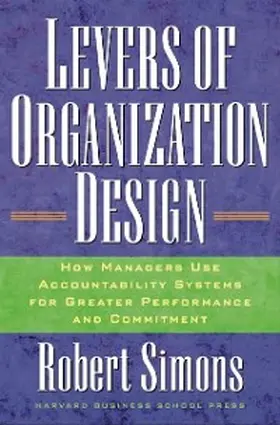 Simons |  Levers Of Organization Design | eBook | Sack Fachmedien