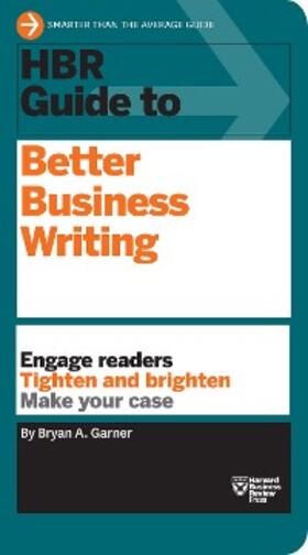 Garner | HBR Guide to Better Business Writing (HBR Guide Series) | E-Book | sack.de