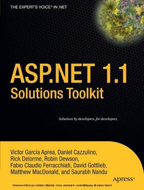 MacDonald / Garcia Aprea / Dewson | ASP.NET 1.1 Solutions Toolkit | E-Book | sack.de