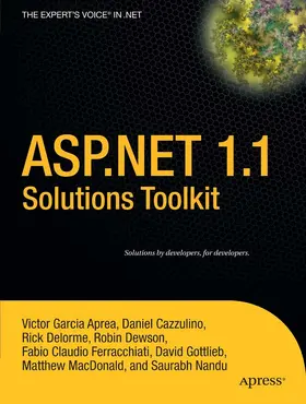 MacDonald / Garcia Aprea / Dewson | ASP.NET 1.1 Solutions Toolkit | E-Book | sack.de