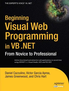 Hart / Greenwood / Cazzulino |  Beginning Visual Web Programming in VB .NET | eBook | Sack Fachmedien