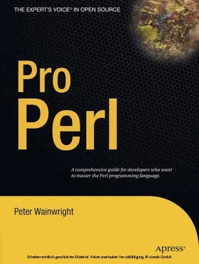 Wainwright |  Pro Perl | eBook | Sack Fachmedien