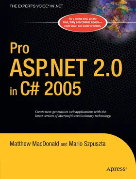 Szpuszta / MacDonald |  Pro ASP.NET 2.0 in C# 2005 | eBook | Sack Fachmedien
