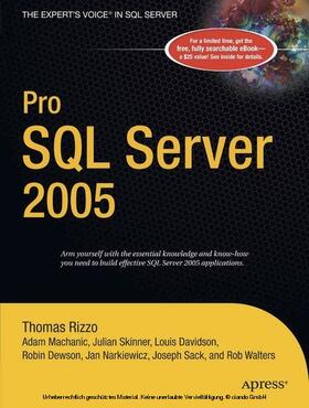 Dewson / Machanic / Narkiewicz |  Pro SQL Server 2005 | eBook | Sack Fachmedien