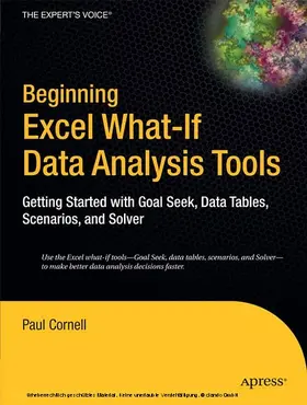 Cornell | Beginning Excel What-If Data Analysis Tools | E-Book | www.sack.de