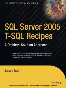Sack | SQL Server 2005 T-SQL Recipes | E-Book | sack.de